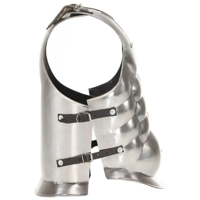 Coraza De Armadura Romana Lorica Musculata, Réplica Histórica De Acero Pulido Con Correas De Cuero Ajustables, Ideal,Shipped from local warehouse