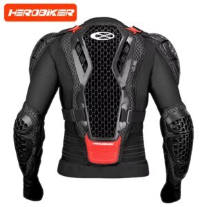 Off-road Motorcycle Armor With Anti Fall Chest And Back Protection Breathable And Wear-resistant Motorcycle Jacket Pants