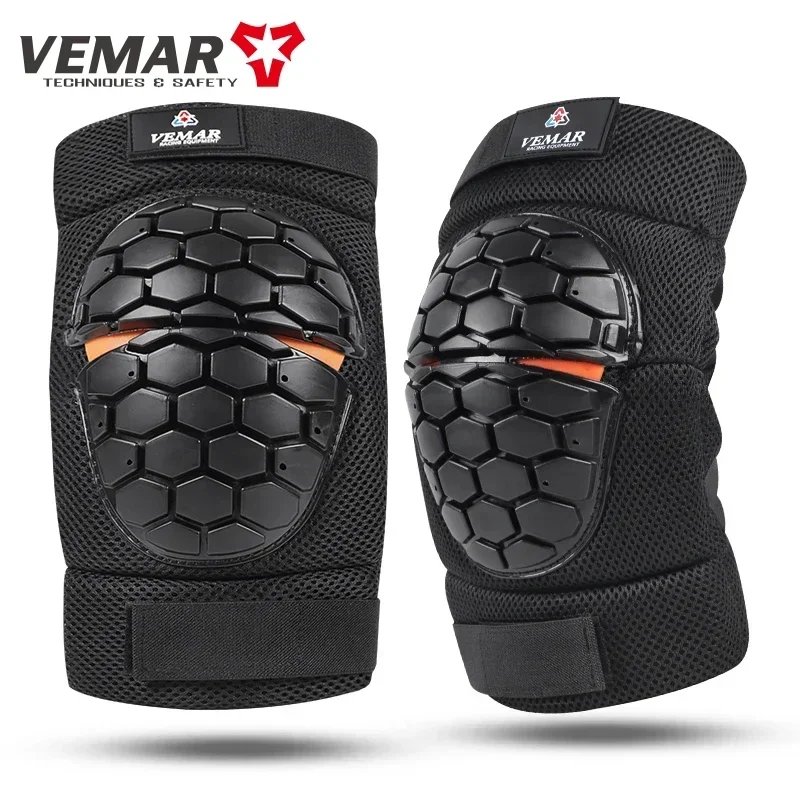 2026 NEW 2Pcs Motorcycle Knee Protector Summer Breathable Windproof Warm Anti Fall Off Road Riding Leg Guards for Men Women