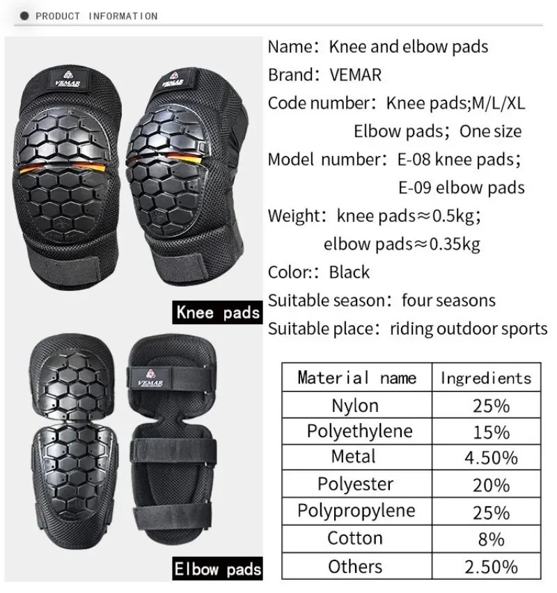 2026 NEW 2Pcs Motorcycle Knee Protector Summer Breathable Windproof Warm Anti Fall Off Road Riding Leg Guards for Men Women