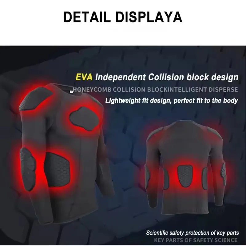 Motorcycle Racer Armor Jackets Underwear Anti-collision Base Layer Motocross Motorbike Moto Body Protective Gear Armour Jacket