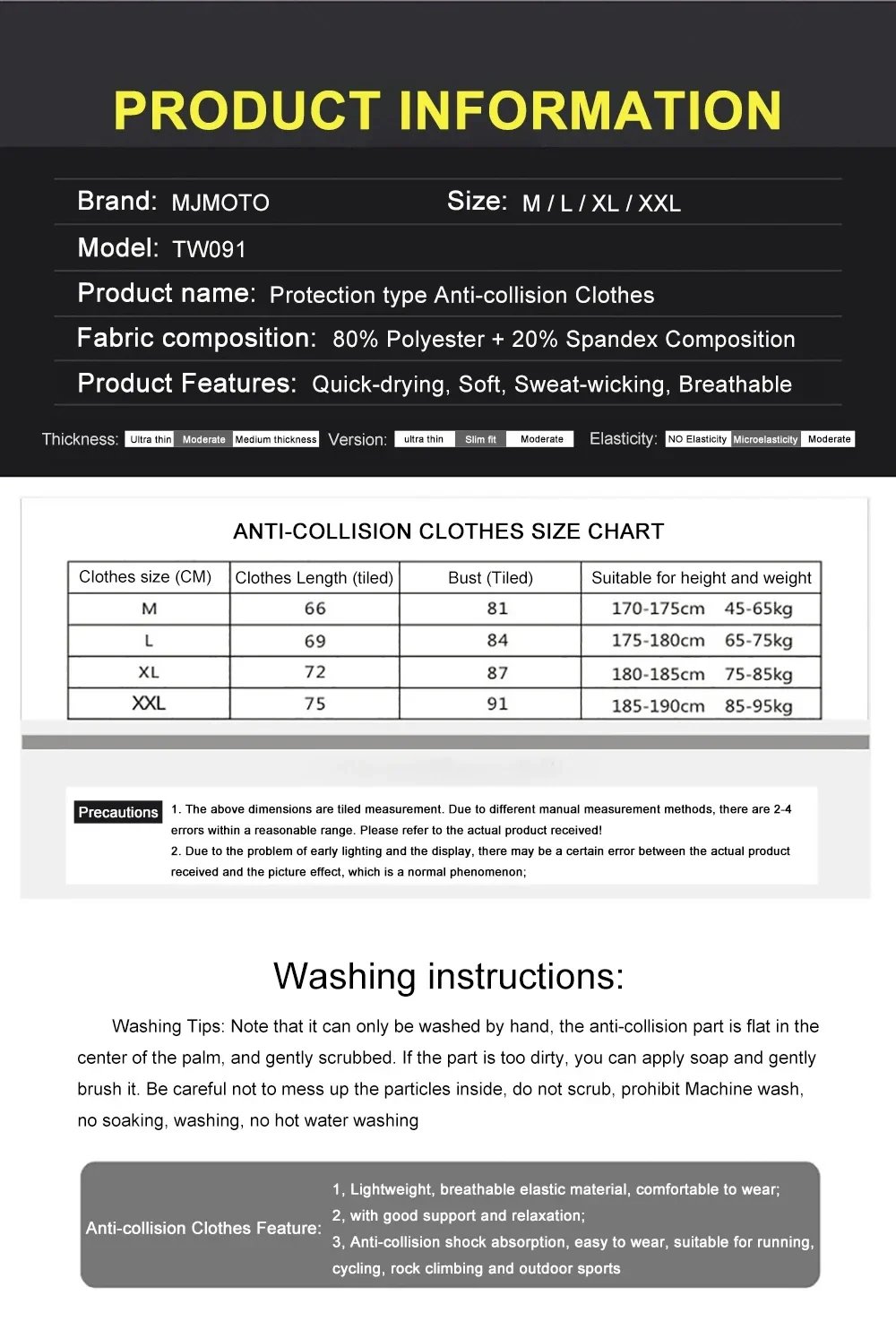 Motorcycle Racer Armor Jackets Underwear Anti-collision Base Layer Motocross Motorbike Moto Body Protective Gear Armour Jacket Motorcycle Racer Armor Jackets Underwear Anti-collision Base Layer Motocross Motorbike Moto Body Protective Gear Armour Jacket