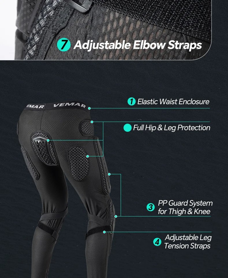 CE Certified Motorcycle Armor Jacket Anti-Impact Anti-fall Body Armor Jacket DH MTB Off-road Motocross Protective Gears S-5XL