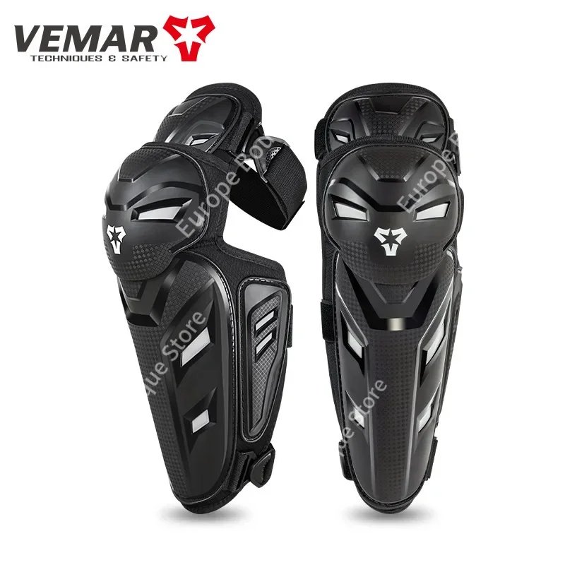 2026 NEW 2Pcs 4 Seasons Shock Absorption Anti Fall Wear Resistant Motorcycle Knee Protector Off Road Riding Leg Guards for Men