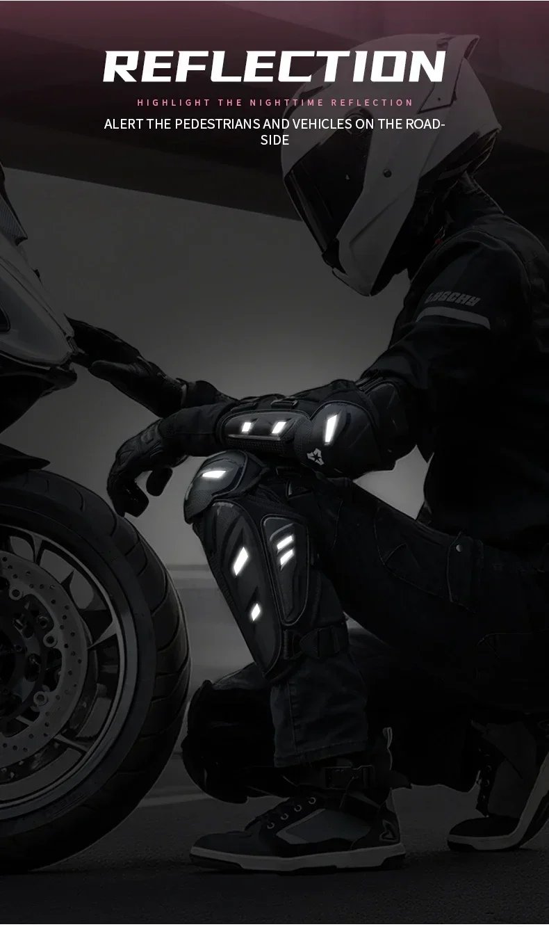 2026 NEW 2Pcs 4 Seasons Shock Absorption Anti Fall Wear Resistant Motorcycle Knee Protector Off Road Riding Leg Guards for Men 2026 NEW 2Pcs 4 Seasons Shock Absorption Anti Fall Wear Resistant Motorcycle Knee Protector Off Road Riding Leg Guards for Men