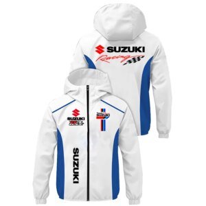 Suzuki Thin Jacket Team Uniform Outdoor Sports Motorcycle Competition Jacket Riding Suit Baseball Jacket Men’s Coat