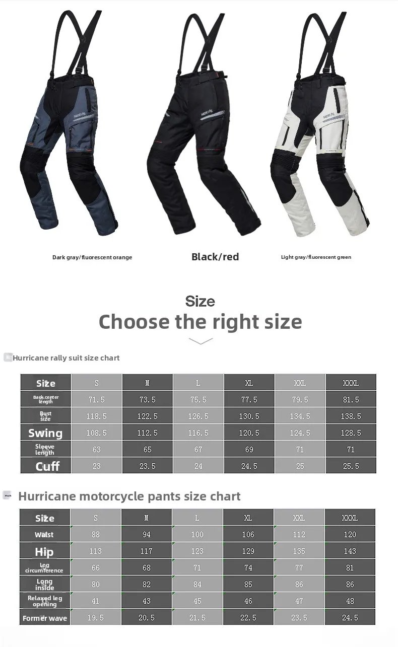 Motocross Riding Clothes Autumn Winter Warm Waterproof Motorcycle Jacket Pants Men CE Anti-fall Off Road Jacket Rally Suit Motocross Riding Clothes Autumn Winter Warm Waterproof Motorcycle Jacket Pants Men CE Anti-fall Off Road Jacket Rally Suit