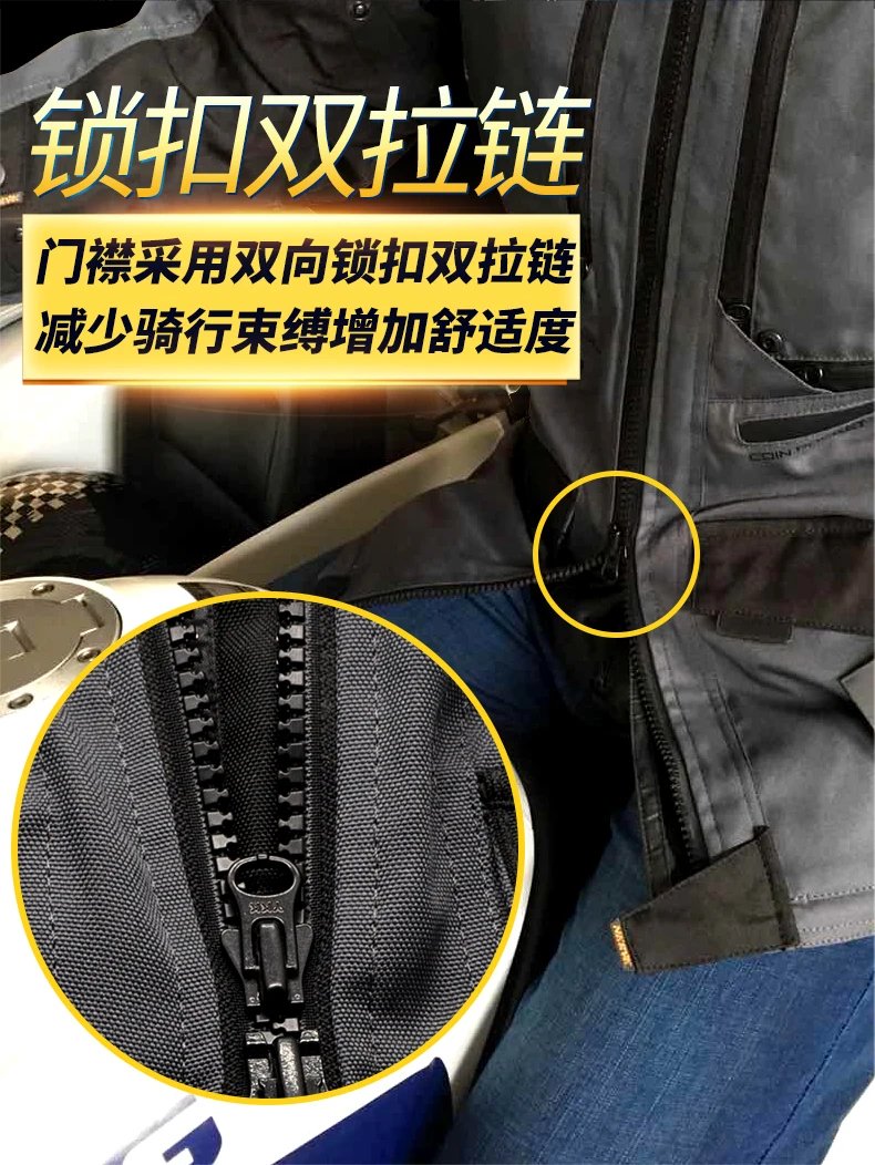 Motocross Riding Clothes Autumn Winter Warm Waterproof Motorcycle Jacket Pants Men CE Anti-fall Off Road Jacket Rally Suit Motocross Riding Clothes Autumn Winter Warm Waterproof Motorcycle Jacket Pants Men CE Anti-fall Off Road Jacket Rally Suit