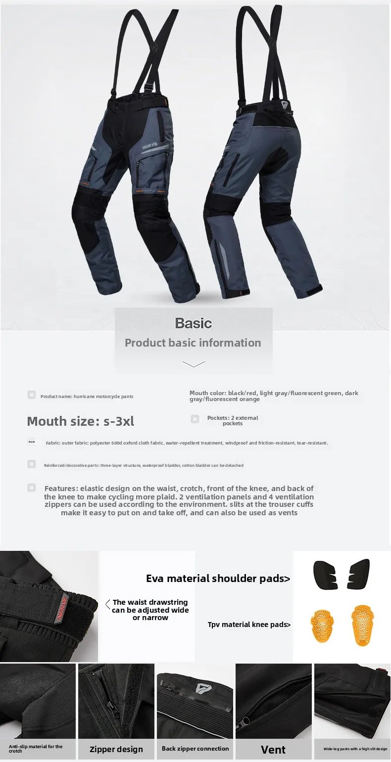 Motocross Riding Clothes Autumn Winter Warm Waterproof Motorcycle Jacket Pants Men CE Anti-fall Off Road Jacket Rally Suit Motocross Riding Clothes Autumn Winter Warm Waterproof Motorcycle Jacket Pants Men CE Anti-fall Off Road Jacket Rally Suit