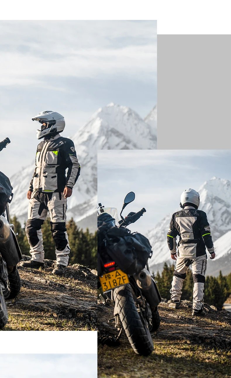 Motocross Riding Clothes Autumn Winter Warm Waterproof Motorcycle Jacket Pants Men CE Anti-fall Off Road Jacket Rally Suit Motocross Riding Clothes Autumn Winter Warm Waterproof Motorcycle Jacket Pants Men CE Anti-fall Off Road Jacket Rally Suit