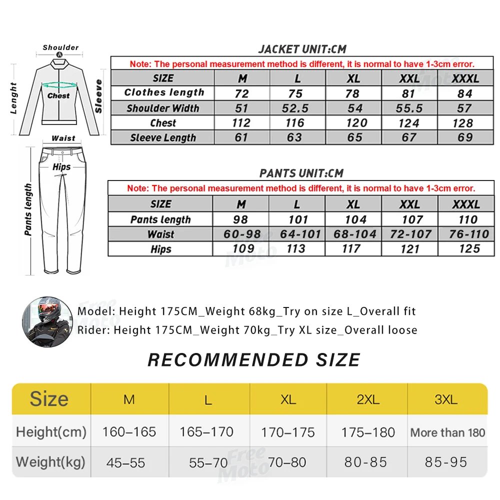 SULAITE Motorcycle Raincoat Men Split Capa De Chuva Motoqueiro Waterproof Motorbike Rain Coat Chubasquero Moto Clothing