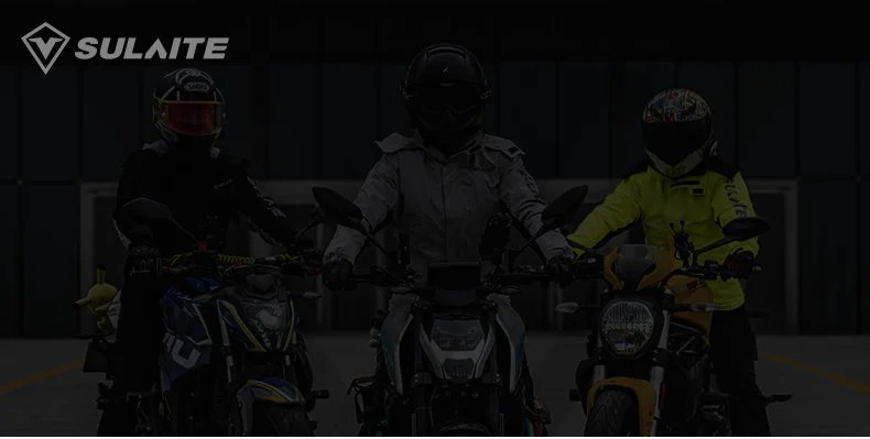 SULAITE Motorcycle Raincoat Men Split Capa De Chuva Motoqueiro Waterproof Motorbike Rain Coat Chubasquero Moto Clothing