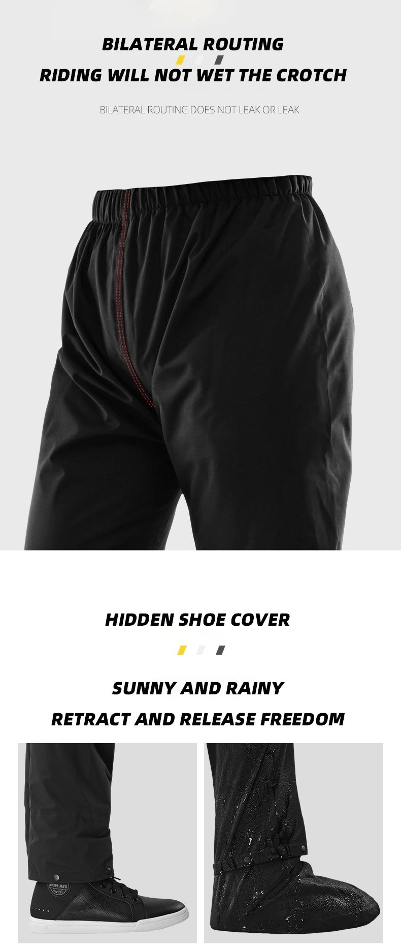 SULAITE Motorcycle Raincoat Men Split Capa De Chuva Motoqueiro Waterproof Motorbike Rain Coat Chubasquero Moto Clothing