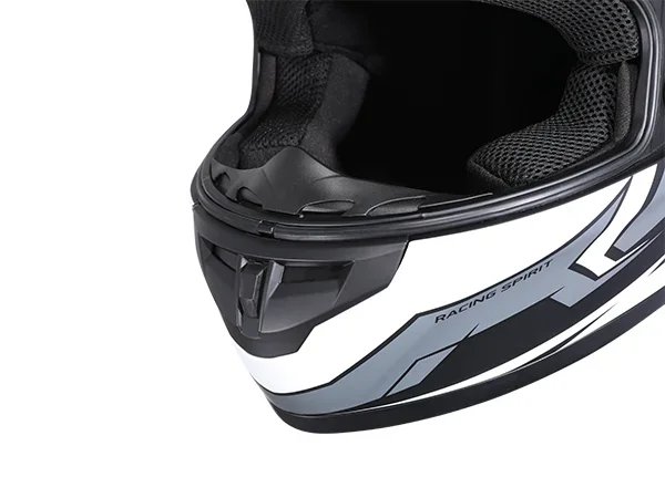 Unisex Full Face Motorcycle Helmet Moto Helmets for Men Women with Extra Clear Visor DOT Approved Cascos Moto TRIANGLE