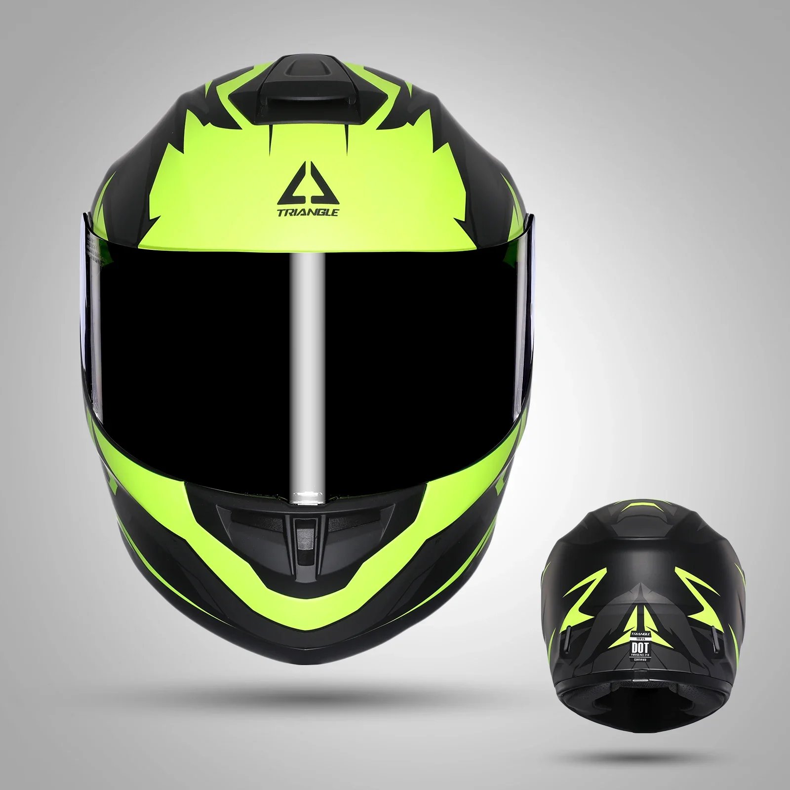 Unisex Full Face Motorcycle Helmet Moto Helmets for Men Women with Extra Clear Visor DOT Approved Cascos Moto TRIANGLE Unisex Full Face Motorcycle Helmet Moto Helmets for Men Women with Extra Clear Visor DOT Approved Cascos Moto TRIANGLE
