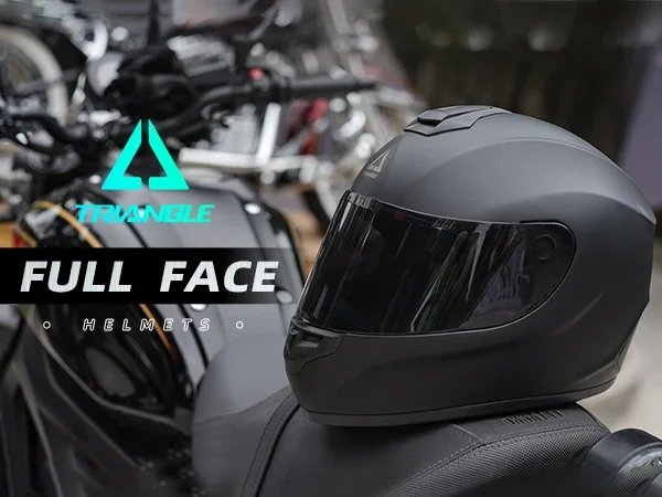 Unisex Full Face Motorcycle Helmet Moto Helmets for Men Women with Extra Clear Visor DOT Approved Cascos Moto TRIANGLE Unisex Full Face Motorcycle Helmet Moto Helmets for Men Women with Extra Clear Visor DOT Approved Cascos Moto TRIANGLE