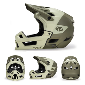 BATFOX Full-Face Enduro Helmet Downhill BMX Full Face Helmet Ultra-Light Airy Safety Certified for Man Women MTB Bike Helmet