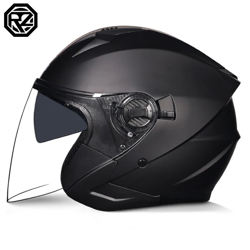 ORZ Modular Flip Up Motorcycle Helmet DOT Approved Dual Lens Motorbike Helmet for Men Women