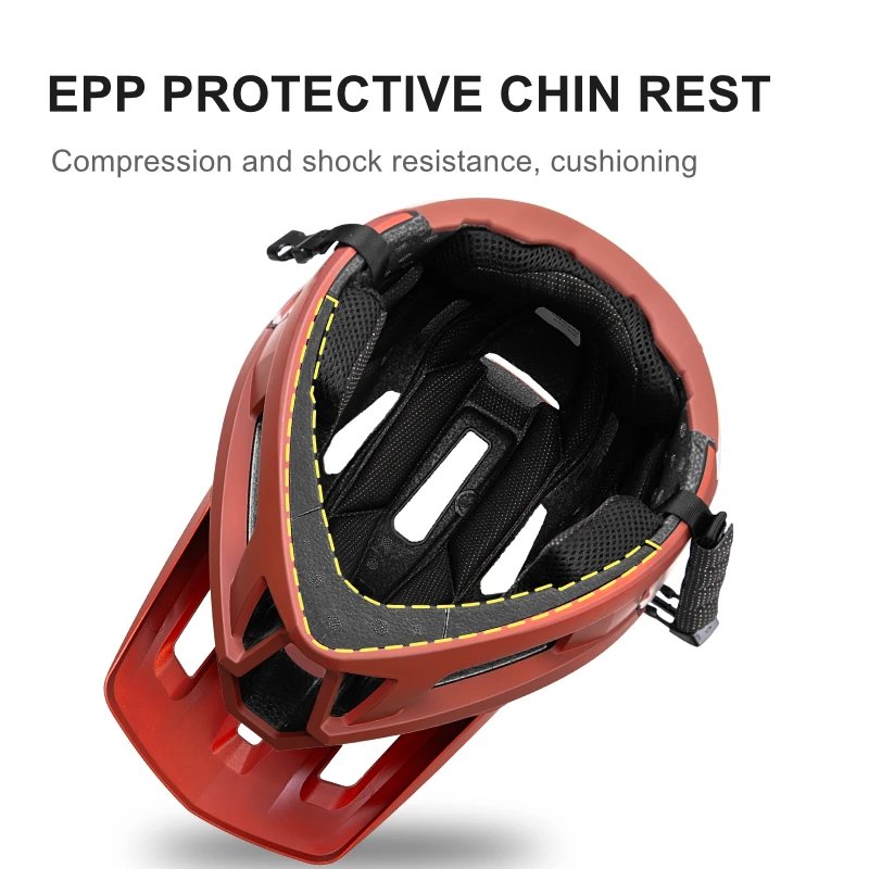 BATFOX Full Face Bike Helmet Off Road Speed Reduction Downhill Protect MTB Bicycle Helmet BMX Riding Racing Gear Cycling Helmets