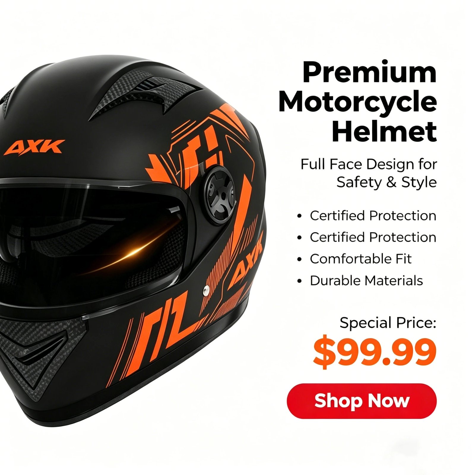 Motorcycle Helmet Motocross Off-Road Helmets ATV Dirtbike Downhill Racing Helmet Locomotive Personality Multi-Purpose Helmet Motorcycle Helmet Motocross Off-Road Helmets ATV Dirtbike Downhill Racing Helmet Locomotive Personality Multi-Purpose Helmet