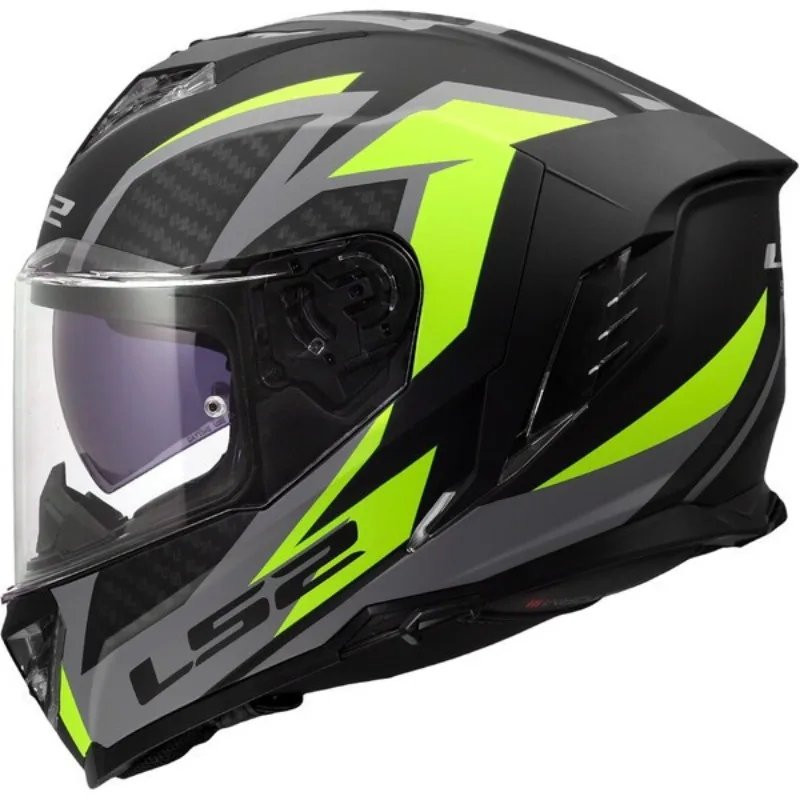 LS2FF818 motorcycle double lens helmet men women locomotive racing small shell full helmet four-season anti-fog large tail