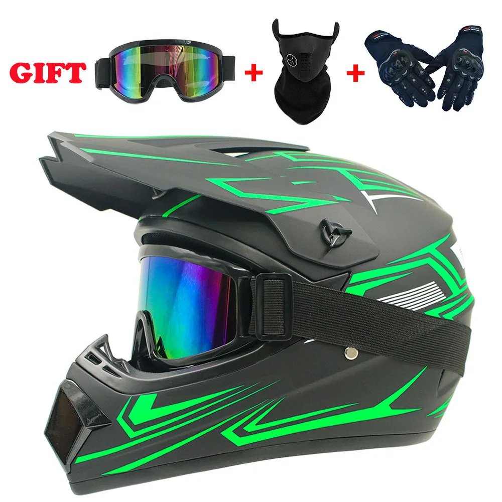 Full Face Off-Road Helmet: Conquer Every Trail DOT Certified Safety Unbeatable Value Built for Adventure for youth kids