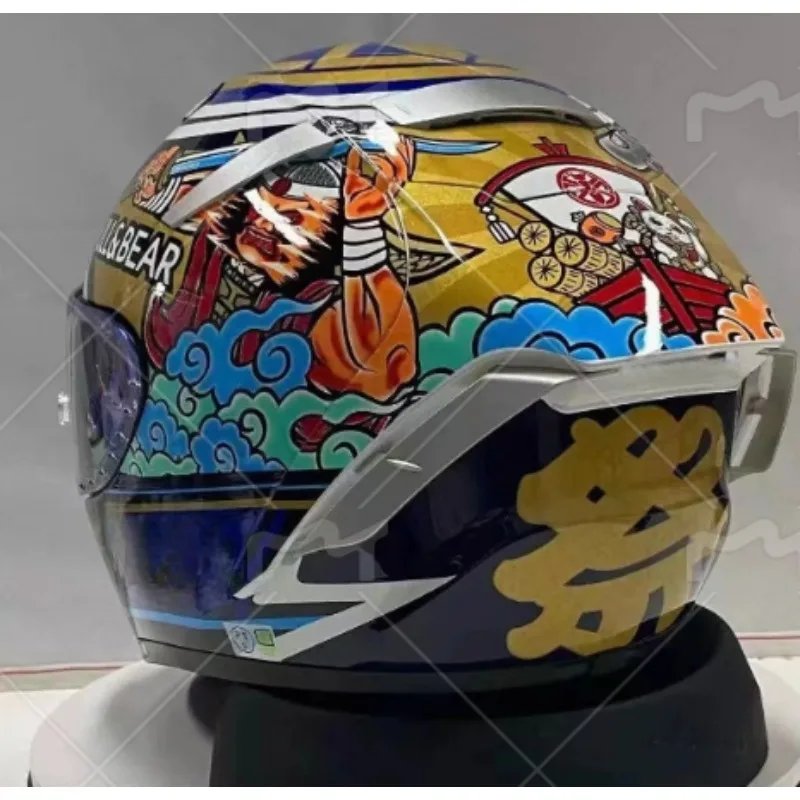 DOTFull Face Motorcycle helmet X14 motegi3 lucky cat 2 helmet Riding Motocross Racing Motobike Helmet Casco De Motocicleta DOTFull Face Motorcycle helmet X14 motegi3 lucky cat 2 helmet Riding Motocross Racing Motobike Helmet Casco De Motocicleta
