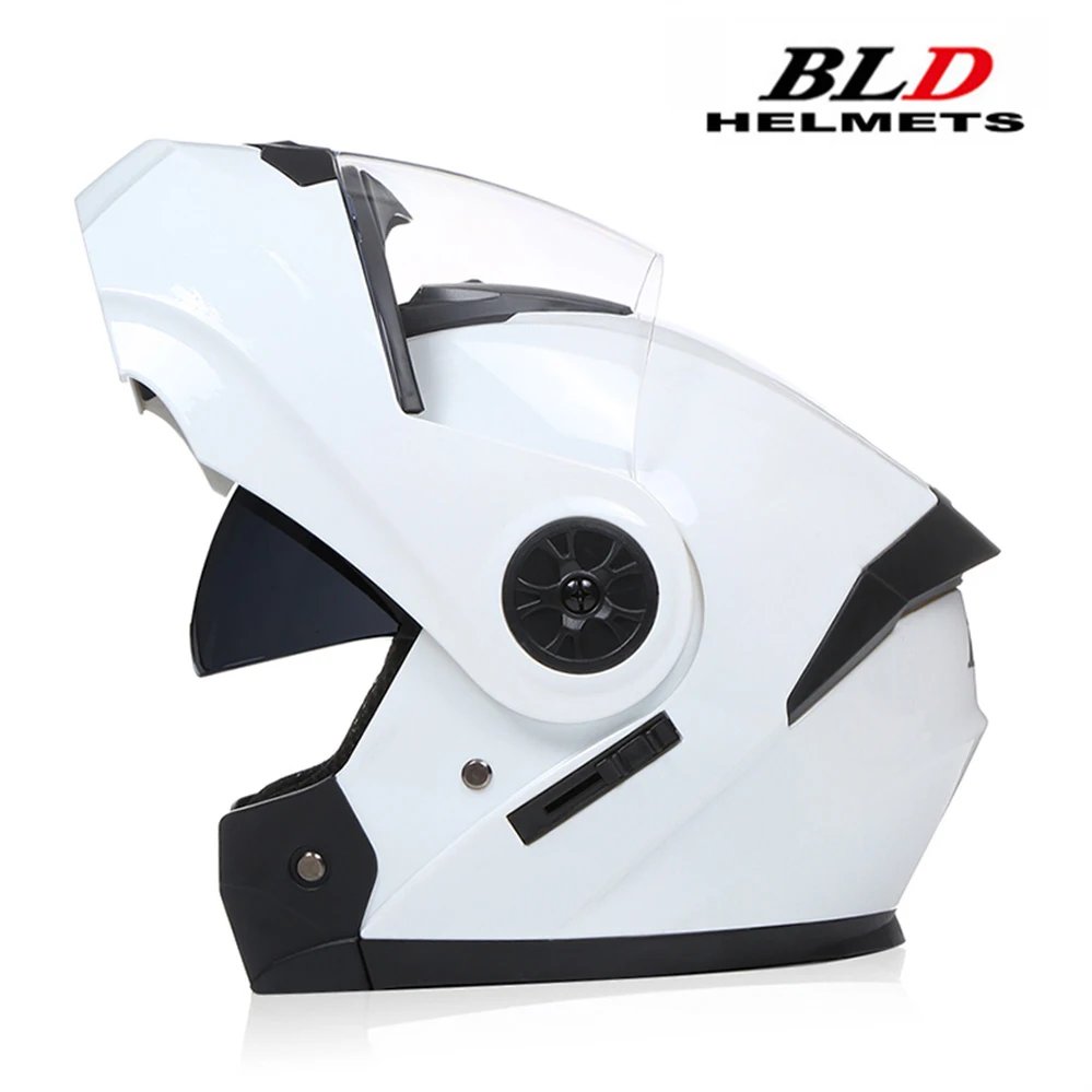Personalised Dual Lens Flip Up Helmets Motocross Racing Modular Cascos Para Moto Men Women Fashion Full Face Motorcycle Helmet