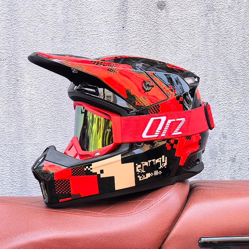 2025 Latest High Quality Off Road Motorcycle Helmet Cascos para Motos ATV Mountain Bike Speed Drop DH Helmet Capacetes de Moto