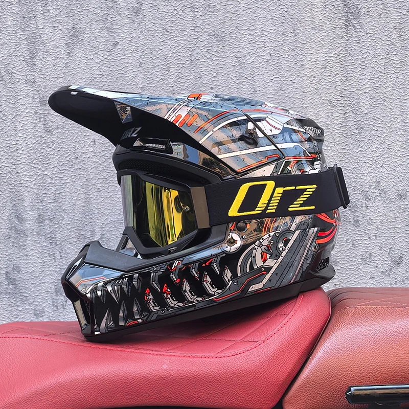 2025 Latest High Quality Off Road Motorcycle Helmet Cascos para Motos ATV Mountain Bike Speed Drop DH Helmet Capacetes de Moto