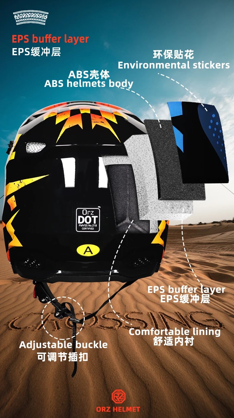 2025 Latest High Quality Off Road Motorcycle Helmet Cascos para Motos ATV Mountain Bike Speed Drop DH Helmet Capacetes de Moto