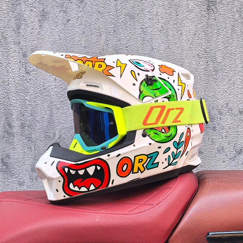 2025 Latest High Quality Off Road Motorcycle Helmet Cascos para Motos ATV Mountain Bike Speed Drop DH Helmet Capacetes de Moto