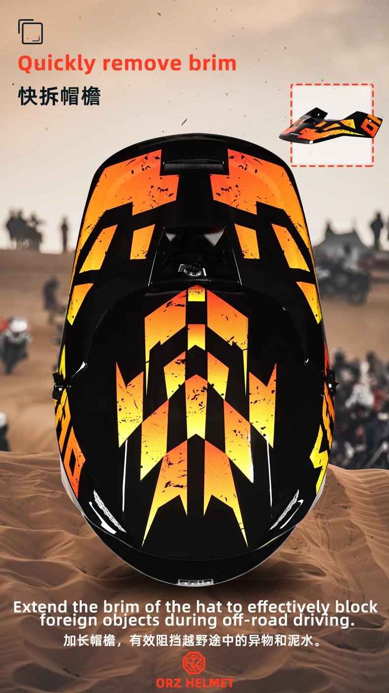2025 Latest High Quality Off Road Motorcycle Helmet Cascos para Motos ATV Mountain Bike Speed Drop DH Helmet Capacetes de Moto