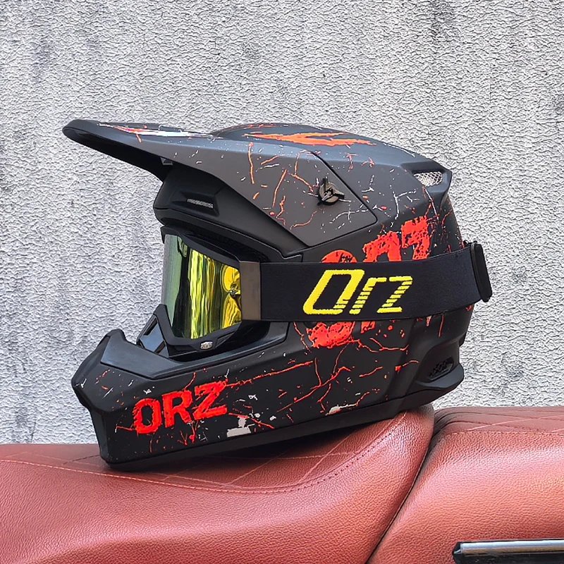 2025 Latest High Quality Off Road Motorcycle Helmet Cascos para Motos ATV Mountain Bike Speed Drop DH Helmet Capacetes de Moto