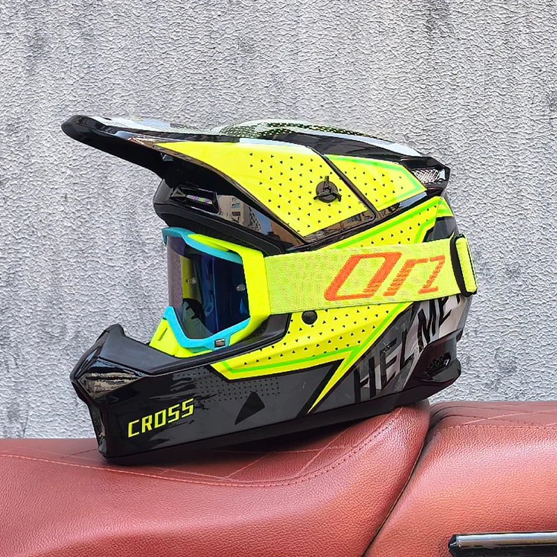 2025 Latest High Quality Off Road Motorcycle Helmet Cascos para Motos ATV Mountain Bike Speed Drop DH Helmet Capacetes de Moto