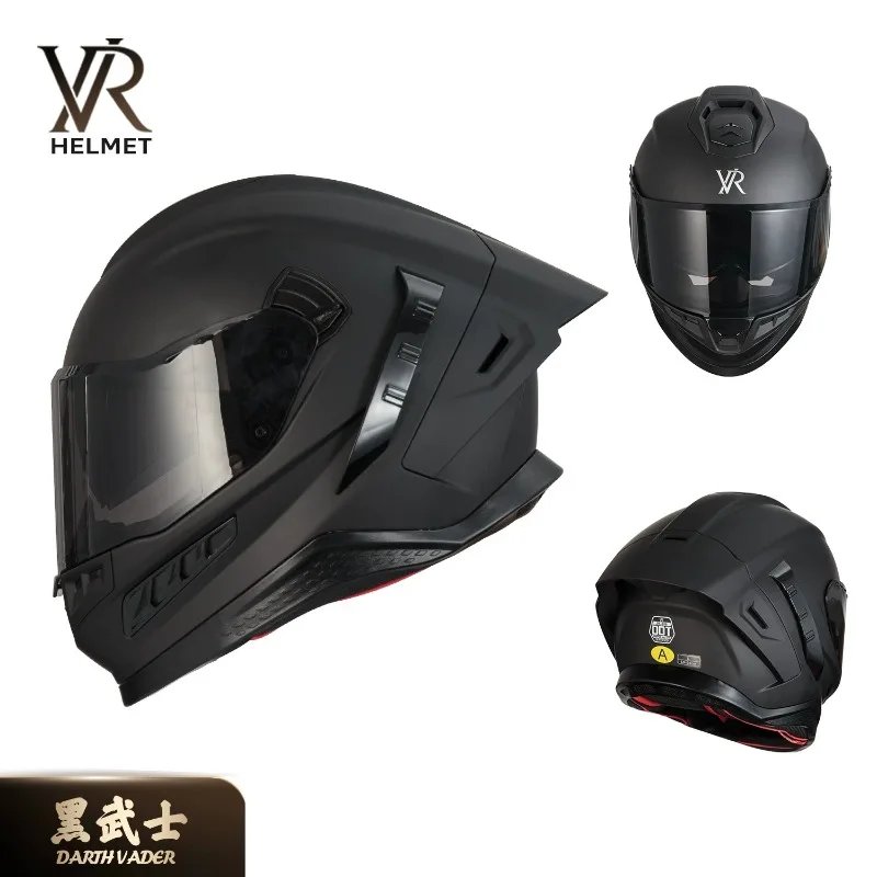 DOT Approved  Larger Head Circumference 68cm, Lightweight Motorcycle Riding Helmet Casque Moto Racing Casco Abatible Para Moto