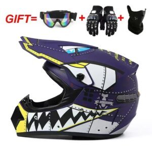 Professional Lightweight Off-road Motorcycle Helmet Racing Bike Children Off-road Vehicle Downhill Cross Helmet Motocross