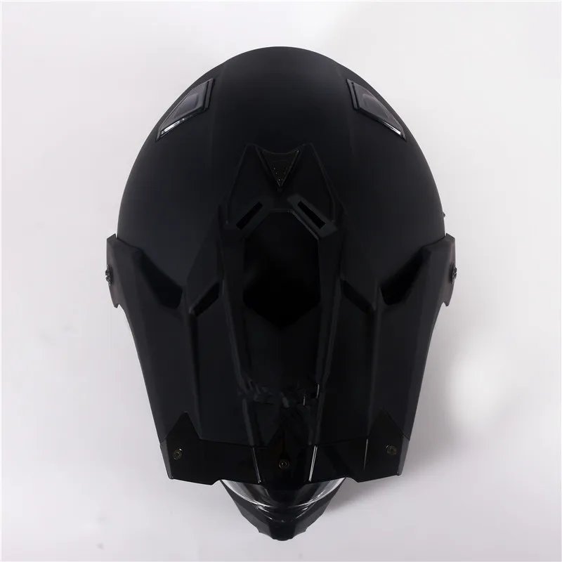 ECE DOT Men's Full Face Motocross Helmet Dual Visor Off Road Dirt Bike Racing Casco de Motocross Shockproof Wearproof Durable