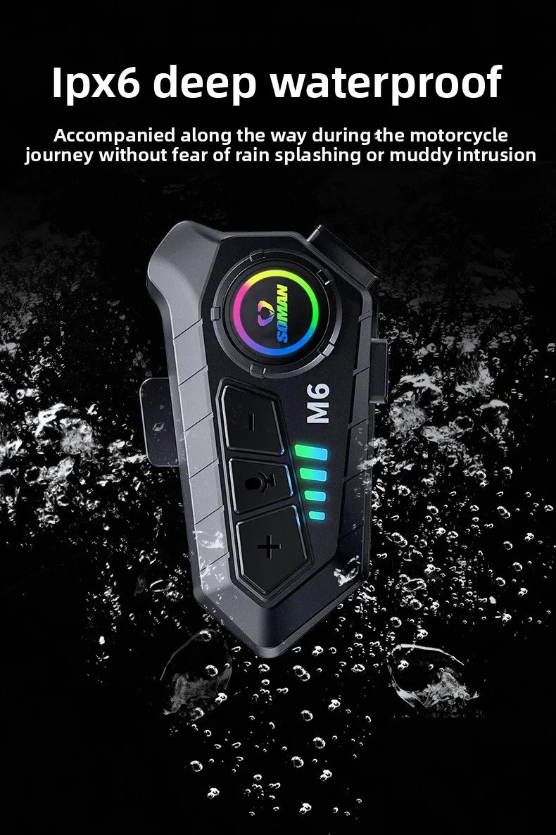 SOMAN SM955-S Motorcycle Bluetooth Helmet Male and Female Double Lens Peeling Helmet High Definition Bluetooth Headset Bluetooth