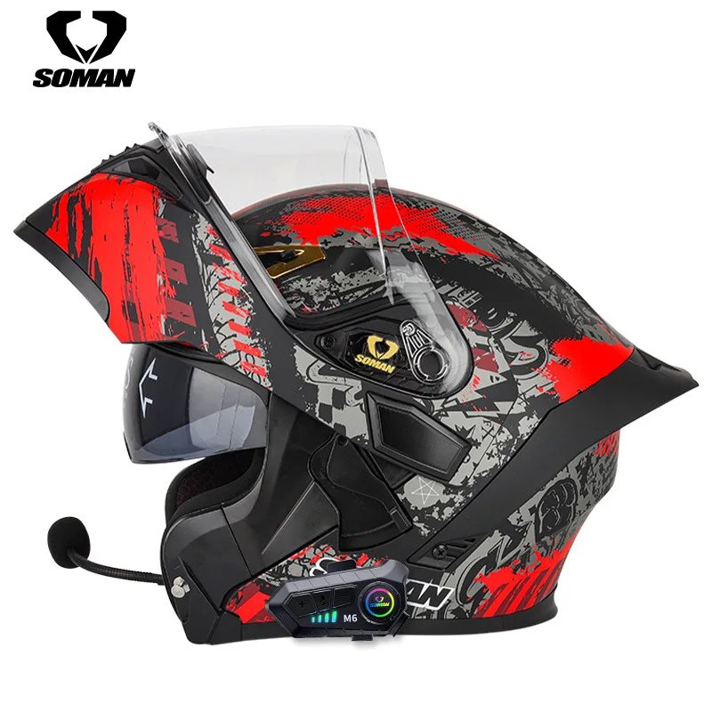 Black and red spark