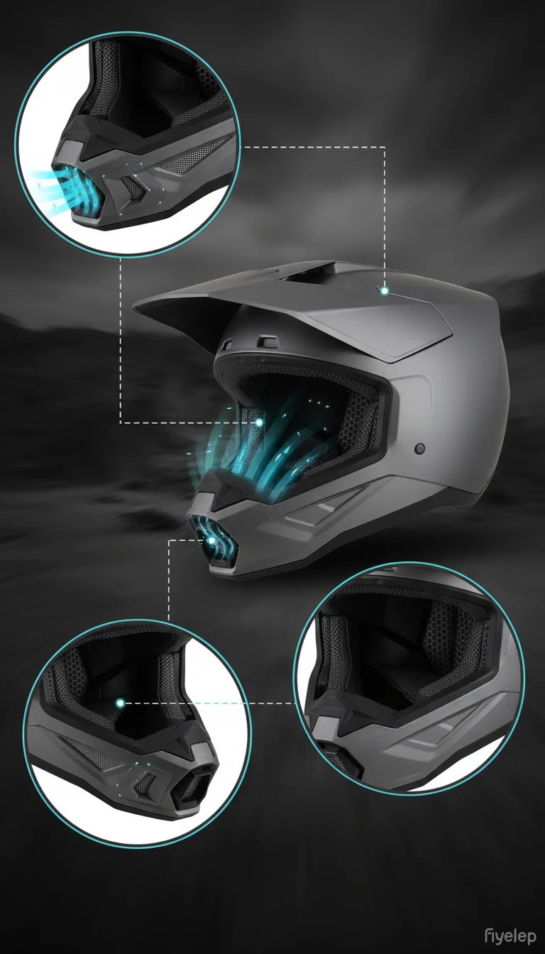 Motorcycle off-road helmet fully covered electric vehicle pulling full helmet mountain downhill all season Gift Off-road goggles Motorcycle off-road helmet fully covered electric vehicle pulling full helmet mountain downhill all season Gift Off-road goggles