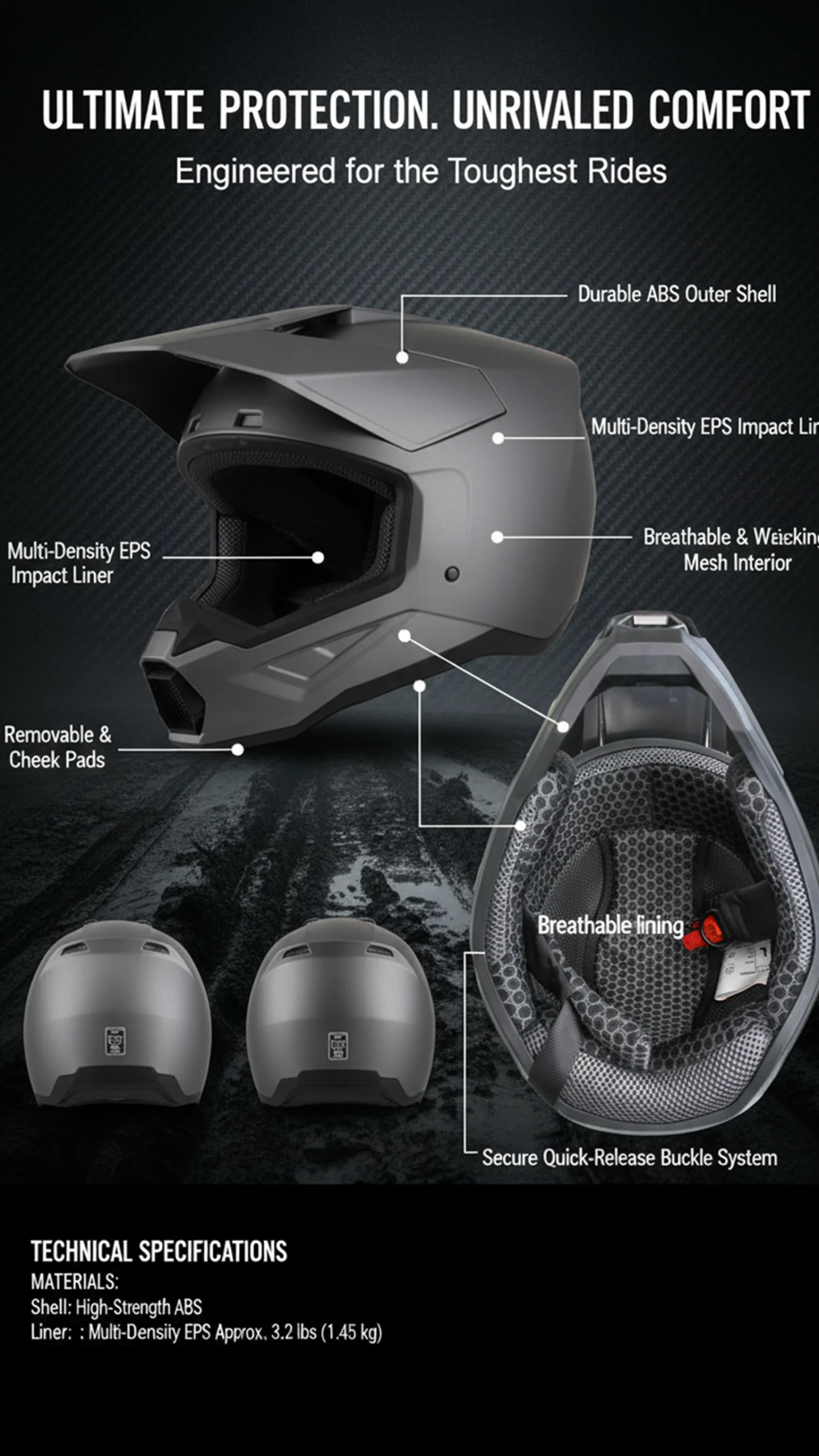 Motorcycle off-road helmet fully covered electric vehicle pulling full helmet mountain downhill all season Gift Off-road goggles Motorcycle off-road helmet fully covered electric vehicle pulling full helmet mountain downhill all season Gift Off-road goggles