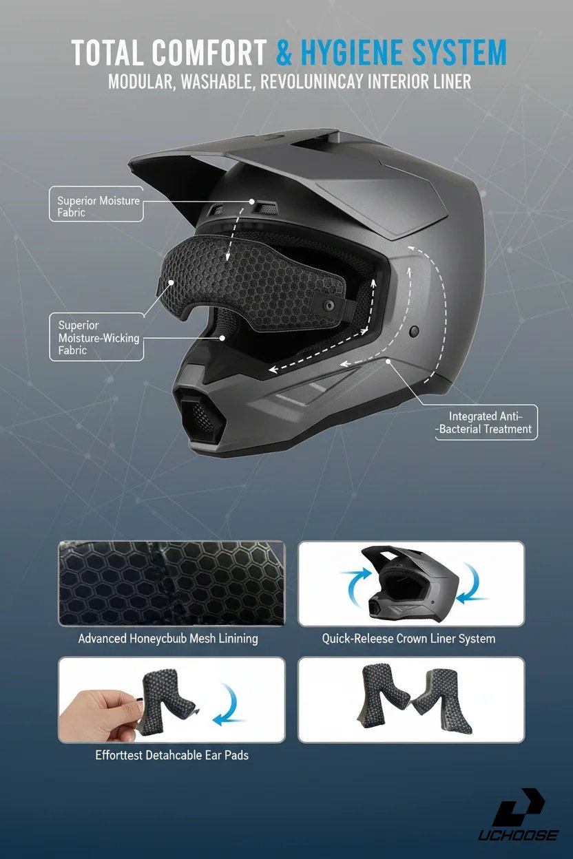 Motorcycle off-road helmet fully covered electric vehicle pulling full helmet mountain downhill all season Gift Off-road goggles Motorcycle off-road helmet fully covered electric vehicle pulling full helmet mountain downhill all season Gift Off-road goggles