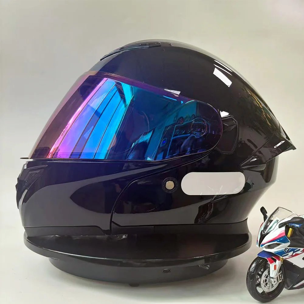 New Dual Lens Motorcycle Full Face Helmet Unisex Four Seasons Universal Motorcycle Scooter Removal Face Shield Helmet New Dual Lens Motorcycle Full Face Helmet Unisex Four Seasons Universal Motorcycle Scooter Removal Face Shield Helmet