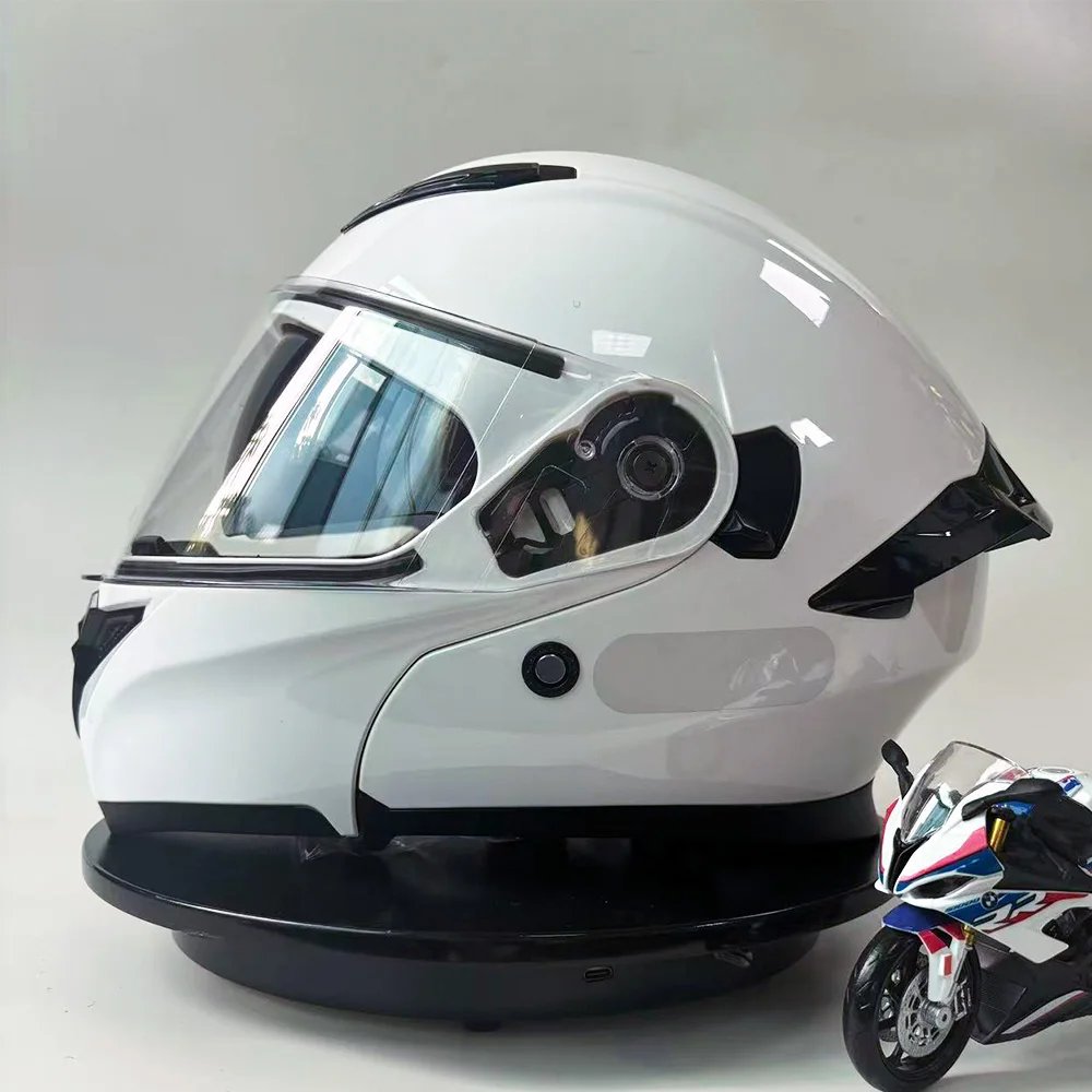 New Dual Lens Motorcycle Full Face Helmet Unisex Four Seasons Universal Motorcycle Scooter Removal Face Shield Helmet New Dual Lens Motorcycle Full Face Helmet Unisex Four Seasons Universal Motorcycle Scooter Removal Face Shield Helmet