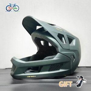 CAIRBULL Full Face MTB Bike Helmet 54-61cm Unisex Cycling Gear for Downhill Offroad XC Breathable Lightweight Safety Casco Sport