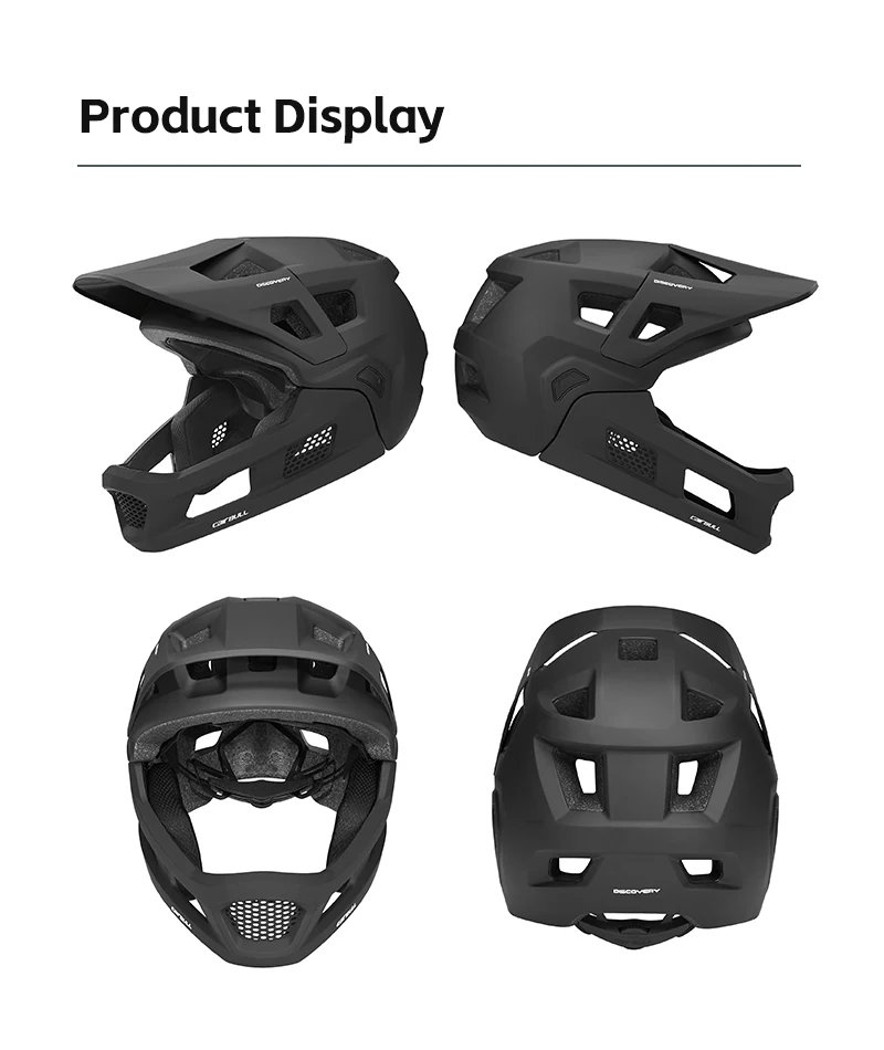 CAIRBULL Full Face MTB Bike Helmet 54-61cm Unisex Cycling Gear for Downhill Offroad XC Breathable Lightweight Safety Casco Sport CAIRBULL Full Face MTB Bike Helmet 54-61cm Unisex Cycling Gear for Downhill Offroad XC Breathable Lightweight Safety Casco Sport