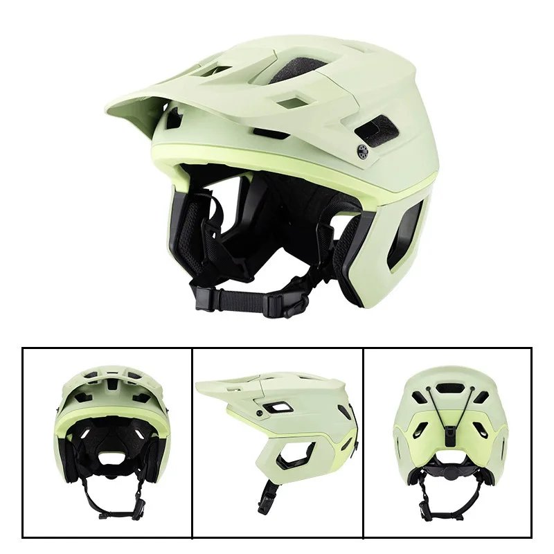 Lightweight Bicycle Helmet MTB Half Face Helmet Outdoor Off-Road Cycling Race Equipment Ear Protection Mountain Bike Helmet