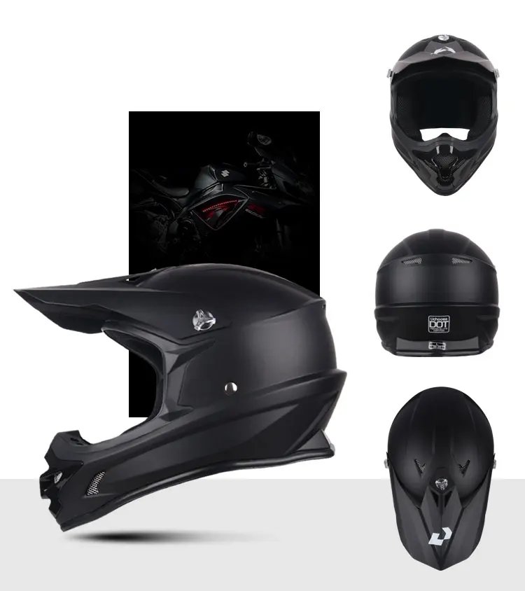 UCHOOSE Motorcycle Helmet Professional Motocross Off Road Helm Children Off-road Gift Goggle UCHOOSE Motorcycle Helmet Professional Motocross Off Road Helm Children Off-road Gift Goggle