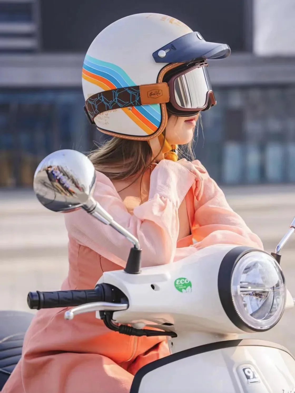 DOT Certification Women and Men Classical Carbon Fiber Motorcycle 3/4 Helmet Adults Moto Electric Scooter Open Face Helmet